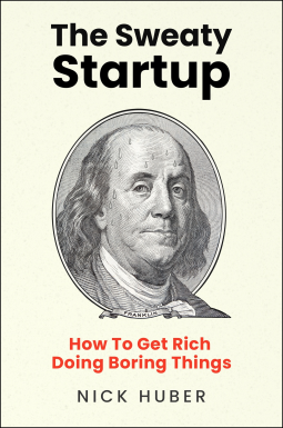 book cover for The Sweaty Startup