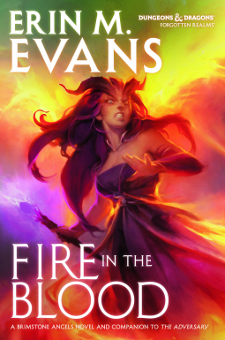 book cover for Fire in the Blood