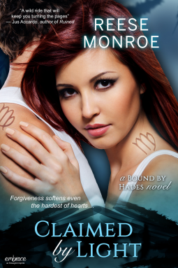 book cover for Claimed by Light