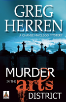 book cover for Murder in the Arts District