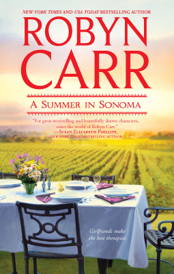 book cover for A Summer in Sonoma