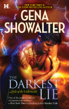 book cover for The Darkest Lie