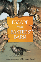 book cover for Escape from Baxters' Barn