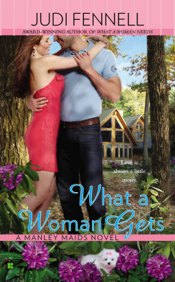 book cover for What a Woman Gets