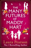 book cover for The Many Futures of Maddy Hart