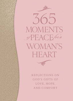 book cover for 365 Moments of Peace for a Woman's Heart