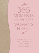 book cover for 365 Moments of Peace for a Woman's Heart