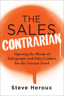 book cover for The Sales Contrarian