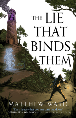 book cover for The Lie That Binds Them