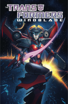 book cover for Transformers Windblade