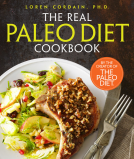 book cover for The Real Paleo Diet Cookbook