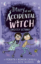 book cover for Ghostly Getaway
