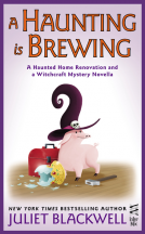 book cover for A Haunting Is Brewing
