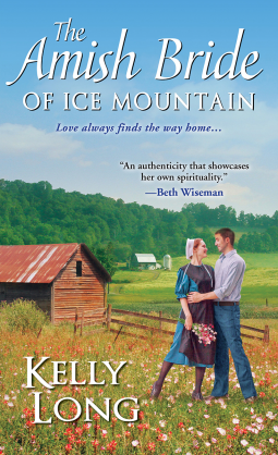 book cover for The Amish Bride of Ice Mountain
