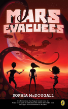 book cover for Mars Evacuees