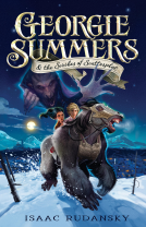book cover for Georgie Summers and the Scribes of Scatterplot