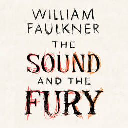 book cover for The Sound and the Fury