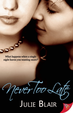 book cover for Never Too Late