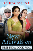 book cover for New Arrivals on West India Dock Road