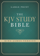 book cover for The KJV Study Bible - Large Print