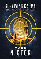 book cover for Surviving Karma
