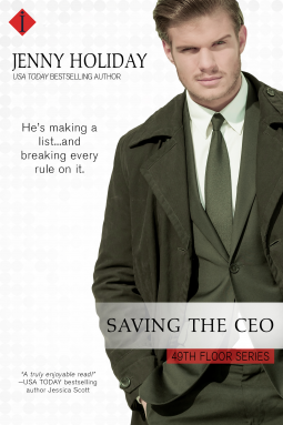 book cover for Saving the CEO