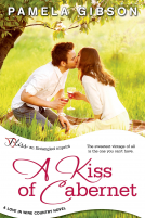 book cover for A Kiss of Cabernet