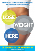 book cover for Lose Weight Here