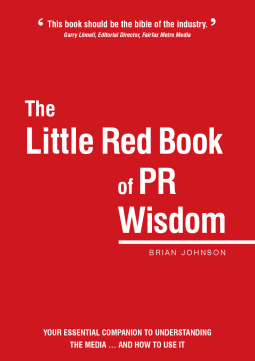 book cover for The Little Red Book of PR Wisdom