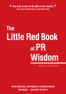book cover for The Little Red Book of PR Wisdom