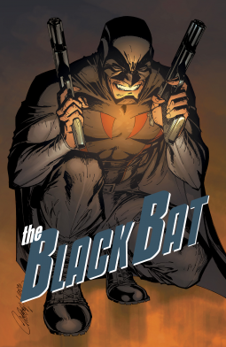 book cover for Black Bat Omnibus