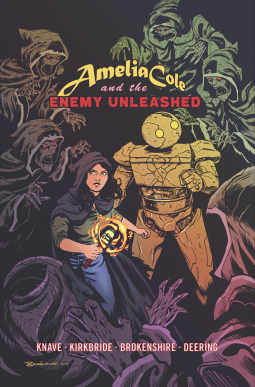 book cover for Amelia Cole and the Enemy Unleashed