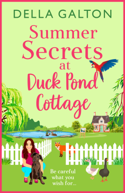 book cover for Summer Secrets at Duck Pond Cottage