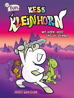 Buchcover für Kess Kleinhorn. Mit Horn, Herz und Heldenmut