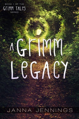 book cover for A Grimm Legacy