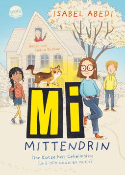 Buchcover für Mi mittendrin. Eine Katze hat Geheimnisse (und alle anderen auch)