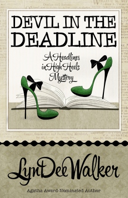 book cover for DEVIL IN THE DEADLINE