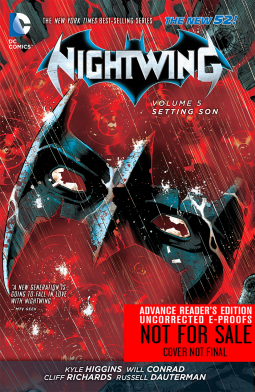 book cover for Nightwing Vol. 5: Setting Son (The New 52)