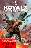 book cover for The Royals: Masters of War