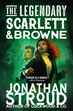 book cover for The Legendary Scarlett and Browne