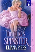 book cover for The Duke's Spinster