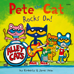 book cover for Pete the Cat Rocks On!