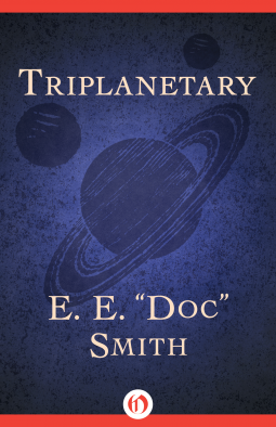 book cover for Triplanetary