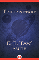book cover for Triplanetary