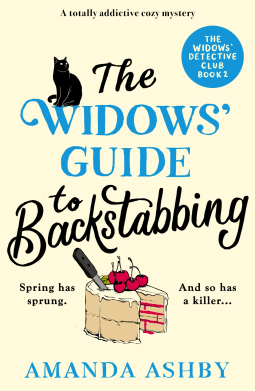 book cover for The Widows' Guide to Backstabbing