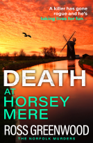 book cover for Death at Horsey Mere