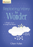 book cover for Replacing Worry for Wonder