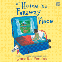 book cover for At Home in a Faraway Place