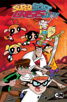 book cover for Super Secret Crisis War! Volume 1