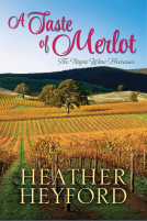 book cover for A Taste of Merlot